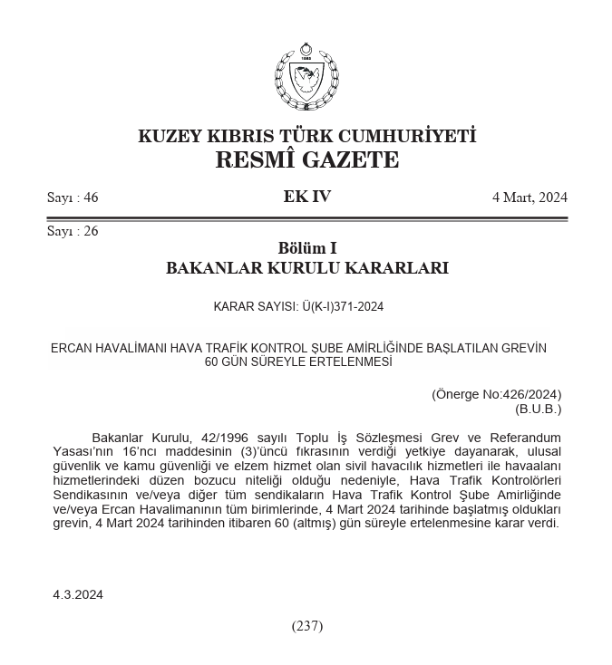 Kktc Resmi̇ Gazete