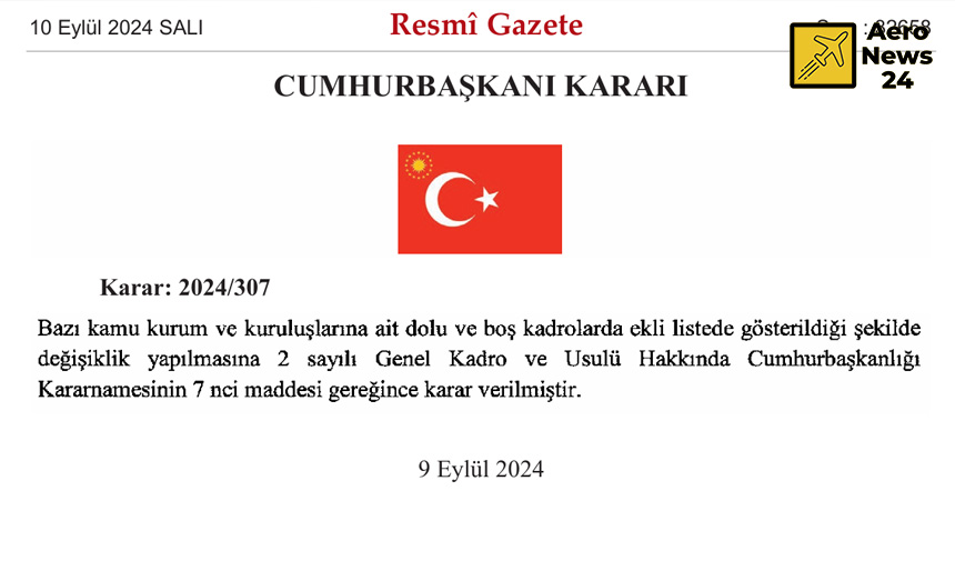 Resmi Gazete 10 Eylül