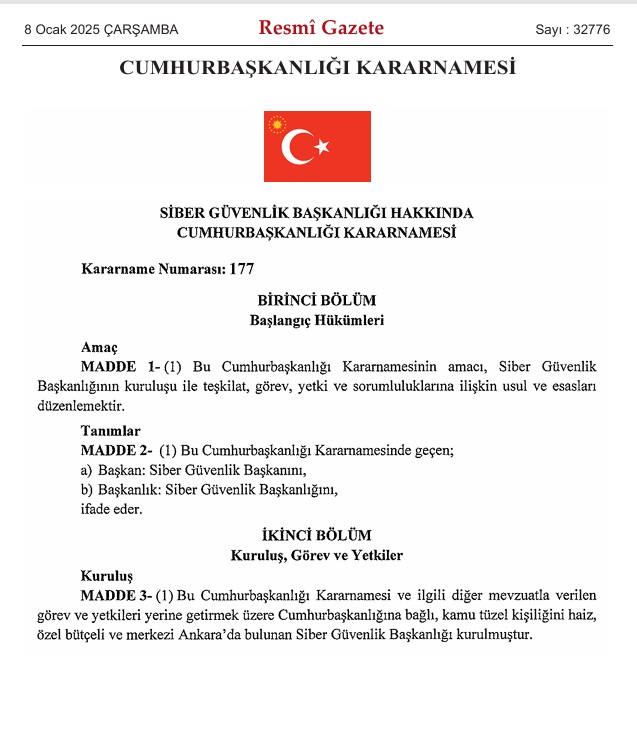 Siber Güvenlik Başkanlığı