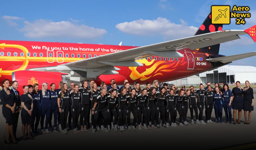 Belçika Brussels Airlines Red Flames