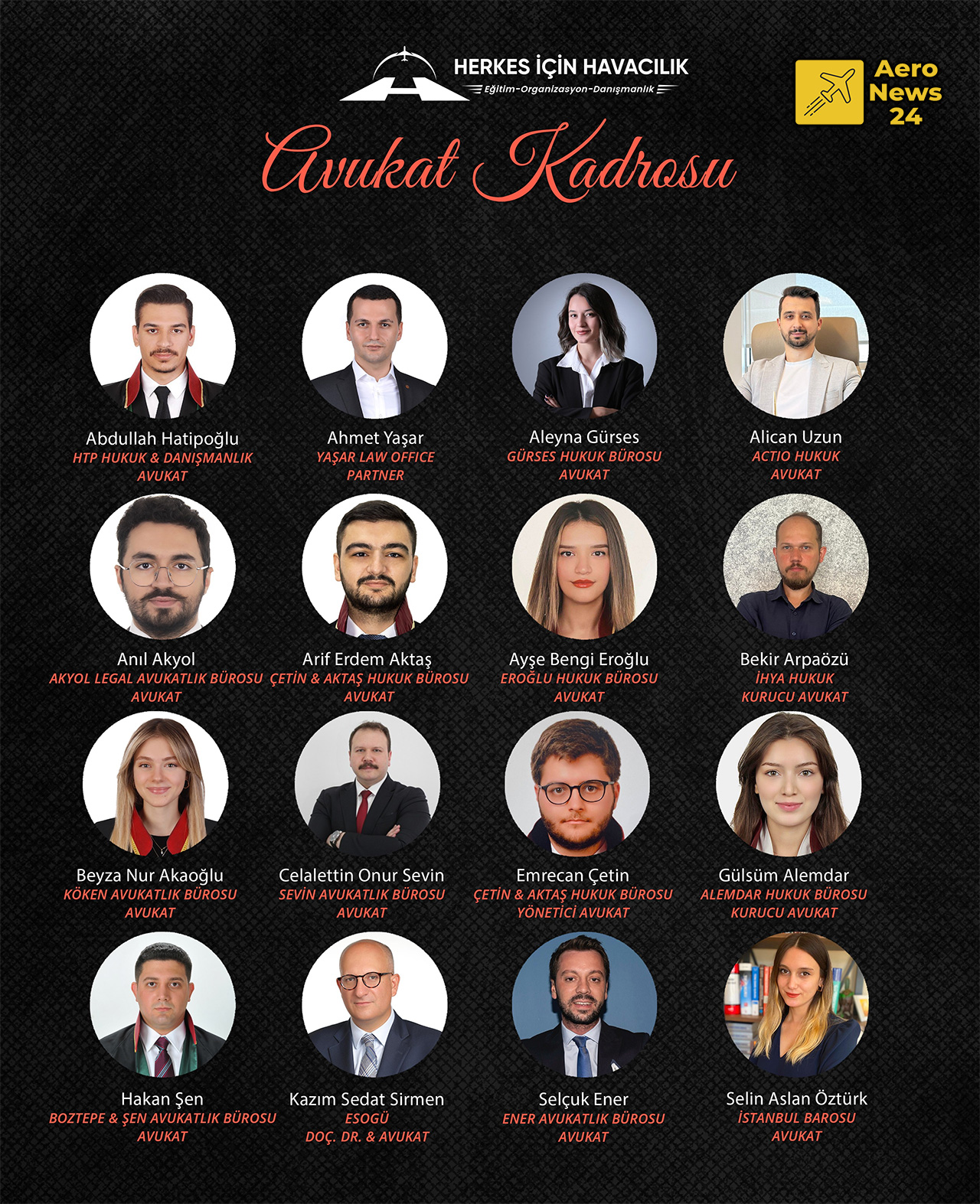 Herkes Için Havacılık Hukuk Kadrosu