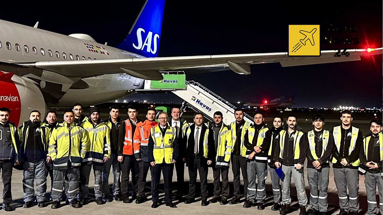 SAS'ın İstanbul Havalimanı uçuşları HAVAŞ'a emanet