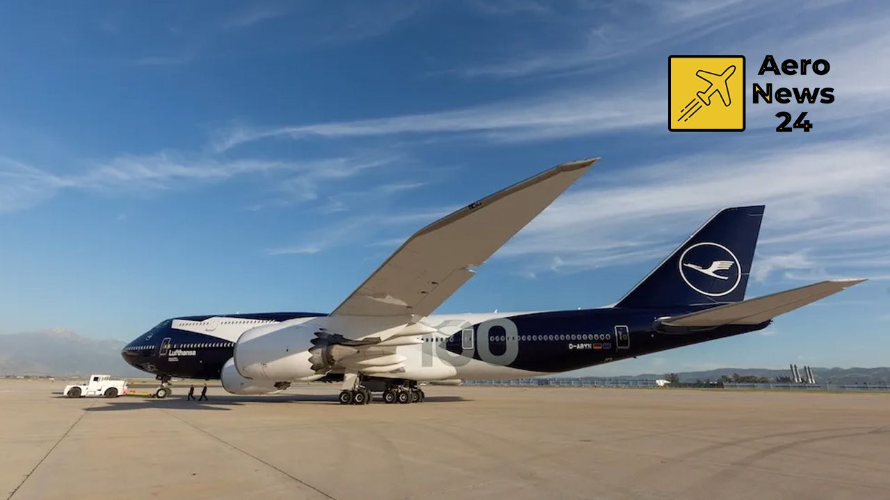 Lufthansa 100'üncü yıl özel boyalı Boeing 747-8 uçağını hizmete