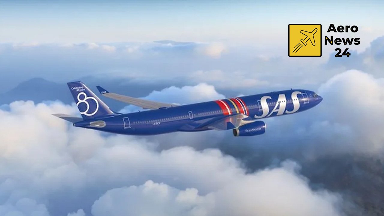 SAS 80’inci yılını özel boyalı uçakla kutluyor