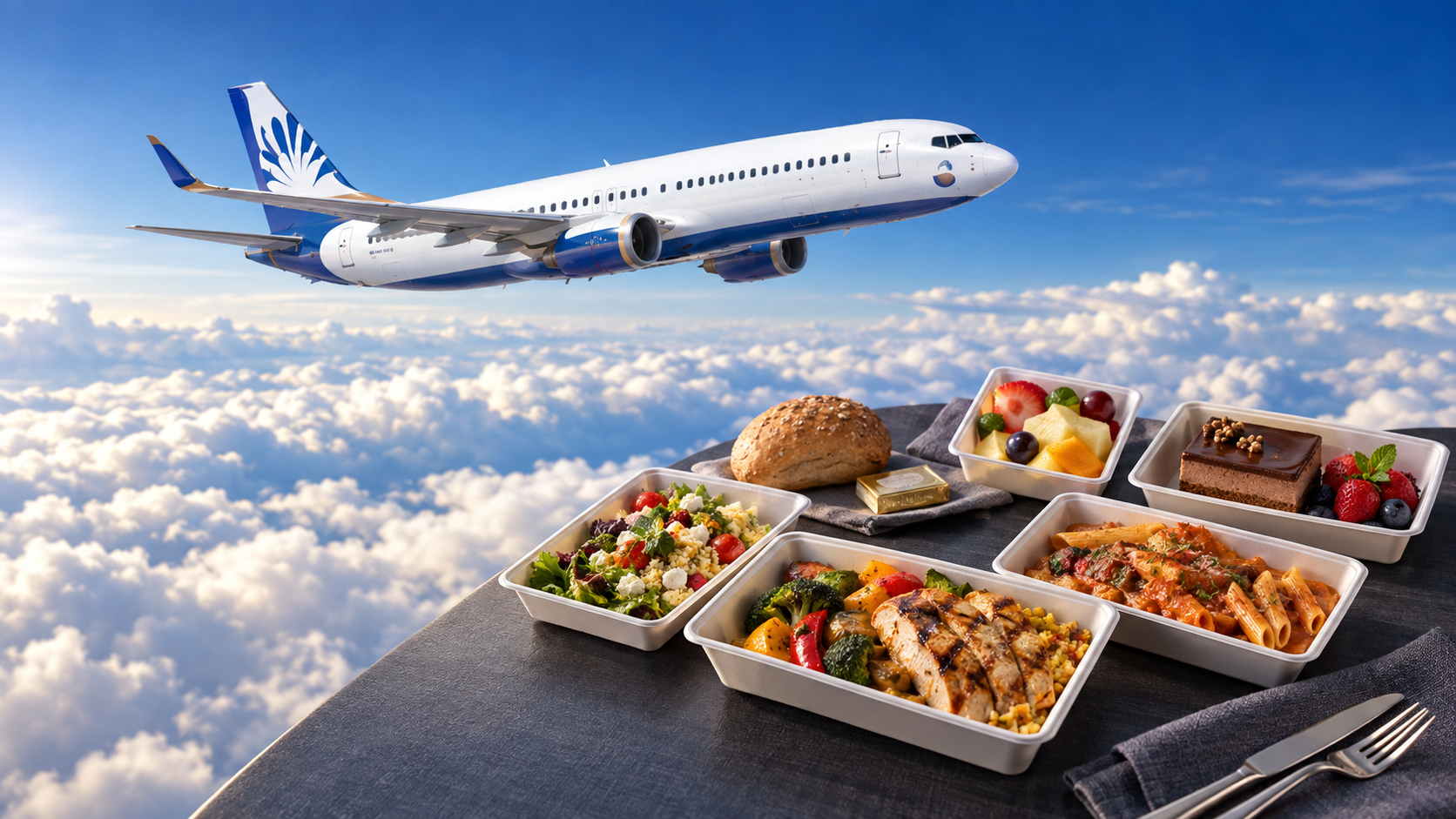 SunExpress uçak içi menüsünü yeni seçeneklerle  zenginleştiriyor