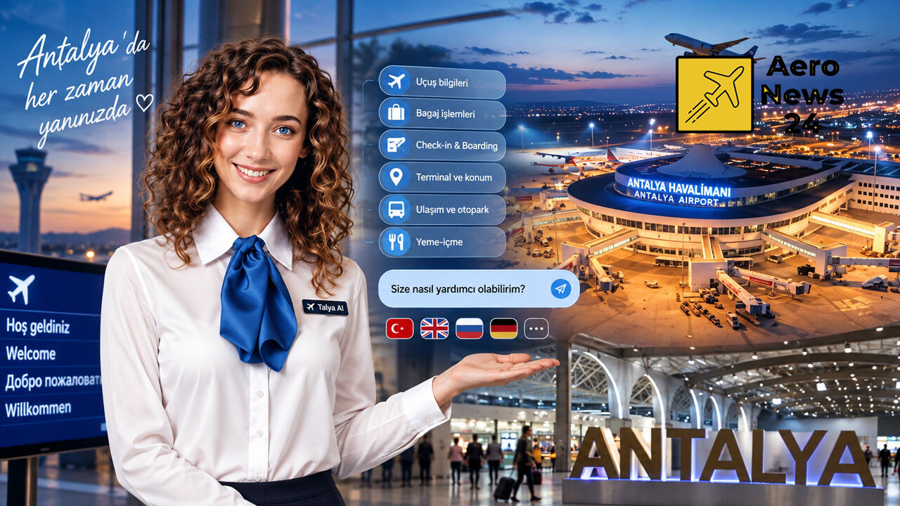 Antalya Havalimanı’nın Dijital Asistanı Talya AI’dan 2 Yılda 454 Bin Soruyu Yanıtladı