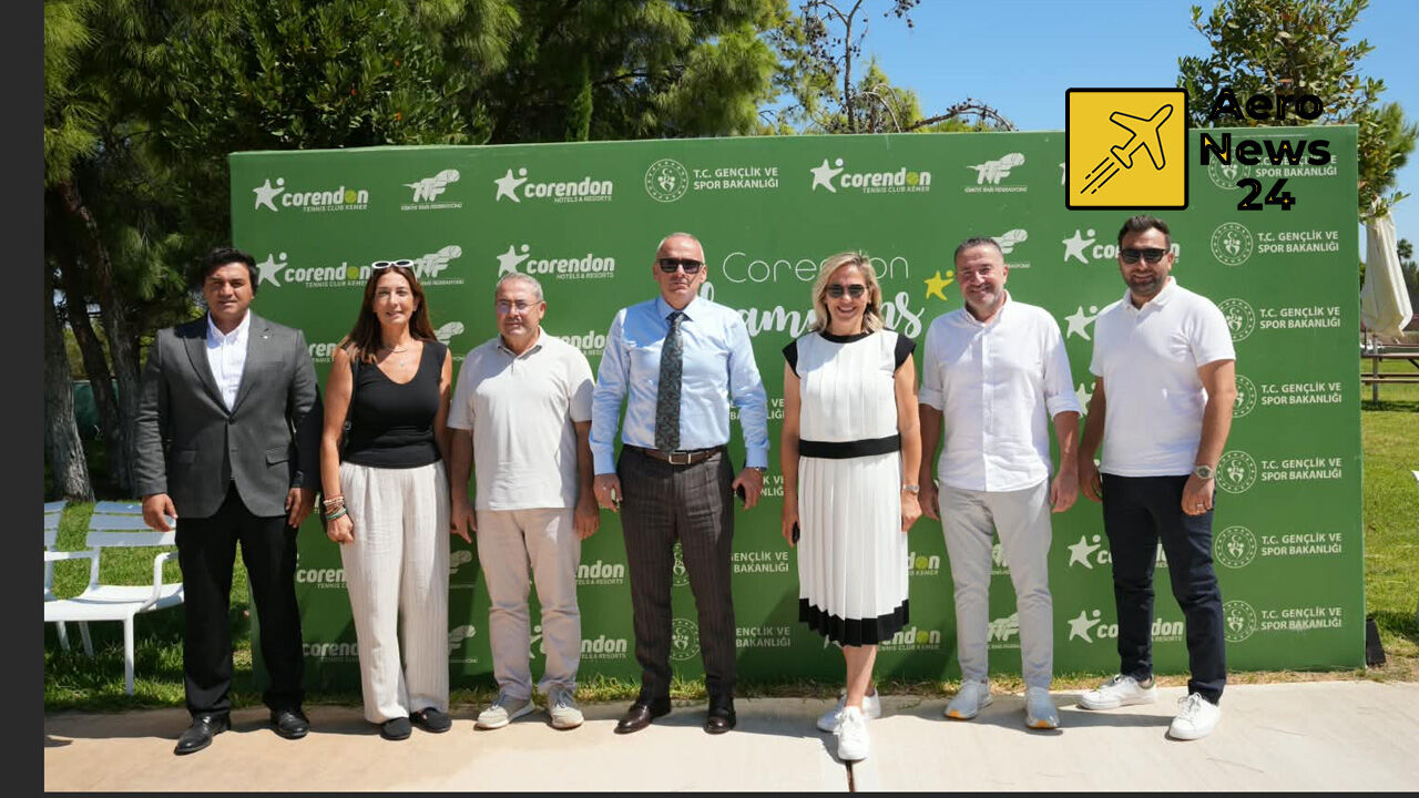 Corendon’dan Kemer’e Tenis Hamlesi: Çocuklar İçin Yeni Projeler, Uluslararası Turnuvalar Yolda