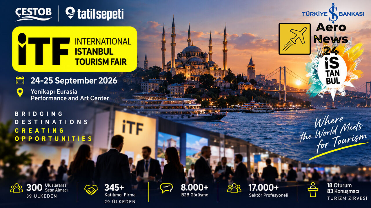 İstanbul Turizmin Kalbi Olacak: ITF 2026 İçin Geri Sayım Başladı