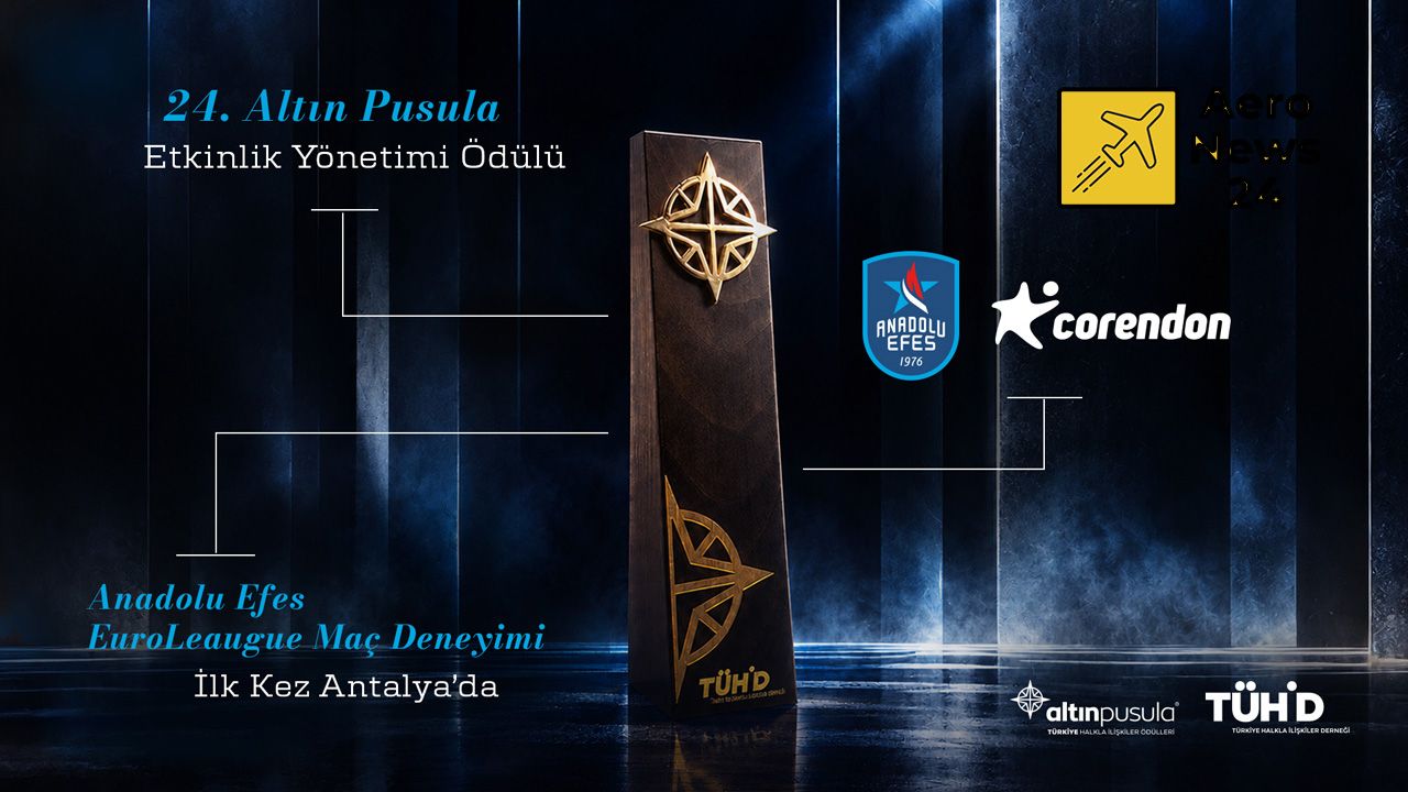Anadolu Efes ve Corendon'a Altın Pusula ödülü: Antalya'daki EuroLeague organizasyonu zirvede