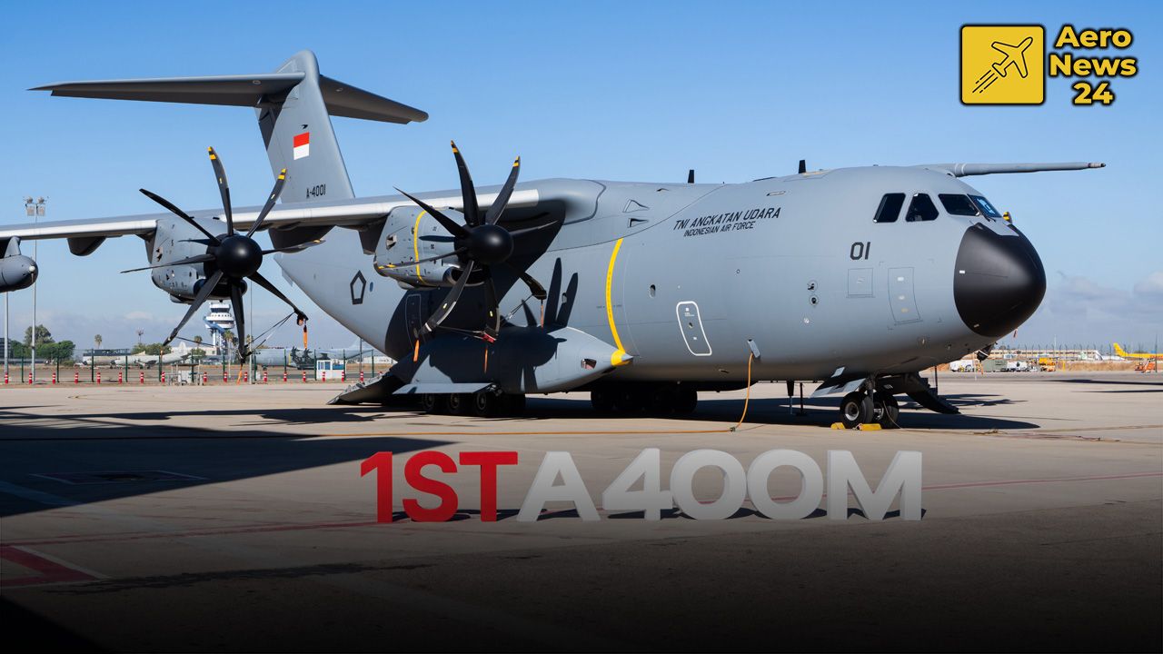Endonezya Hava Kuvvetleri İlk Airbus A400M Uçağını Teslim Aldı