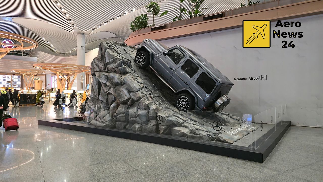 İGA İstanbul Havalimanı’nda Mercedes-Benz’den Etkileyici Uygulama