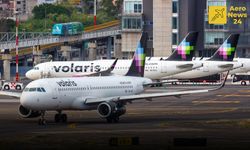 BİR SİVİL MEXİCO CİTY HAVAALANINA GİRDİ VE VOLARİS JET'E BİNMEYE ÇALIŞTI
