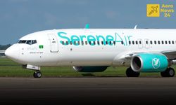 SERENE AIR İNİŞTE DOMUZA ÇARPTI