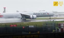 AMERICAN AIRLINES UÇAĞININ ARIZASI HEATHROW'DA TRAFİĞİ DURDURDU