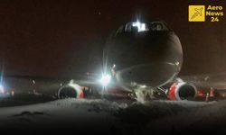 SSJ100 İNİŞTE PİSTTEN ÇIKTI