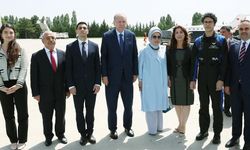 Cumhurbaşkanı Recep Tayyip Erdoğan Tuva Cihangir Atasever ile ailesini kabul etti