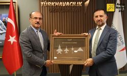Kemal Yurtnaç TUSAŞ Genel Müdürü Dr. Mehmet Demiroğlu'nu ziyaret etti