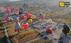 18 Ülkeden gelen balonlar Kapadokya'da