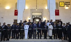 Hava Harp Okulu yerleşkesinde inşa edilen cami açıldı