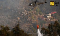 Türk Silahlı Kuvvetleri 13 helikopter ile yangınlarla mücadele ediyor