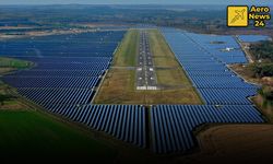 Bir zamanlar havaalanıydı, şimdi devasa bir solarpark