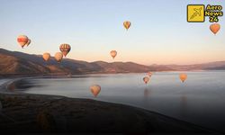 Salda Gölü’nde Balon Şöleni