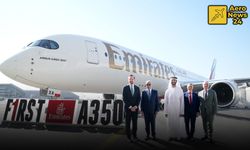 Emirates ilk A350'sini tanıttı