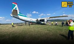 Angara Airlines'a Ait An-24 Uçağı Pistten Çıktı