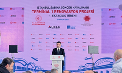 Faruk Kacır Terminal 1 Renovasyon Projesi 1. Faz açılışında konuştu
