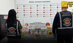 Çukurova Havalimanı’nda mısır gevreği kutularından uyuşturucu çıktı