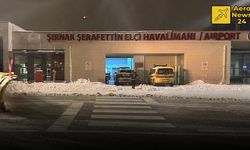 Şırnak’ta hava ulaşımına kar engeli!