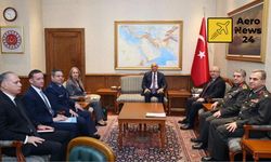 Yaşar Güler, ABD'nin Ankara Büyükelçisi ve Suriye Özel Temsilcisi Tom Barrack ile görüştü