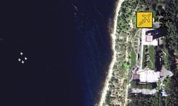 T-38’lerden Çanakkale Şehitler Abidesi üzerinde saygı uçuşu