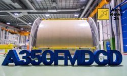 Airbus, A350F kargo uçağı için dev kargo kapısını tamamladı