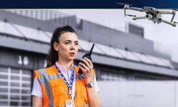 TAV Güvenlik, sahayı gökyüzünden kontrol ediyor