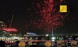 Sidney’de drone gösterisi faciaya döndü: Onlarca drone limana çakıldı
