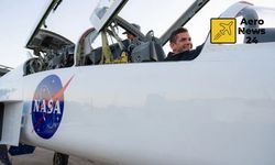 NASA Başkanı, FAA yasağına rağmen F-5 savaş uçağıyla gösteri uçuşu yaptı