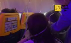 Ryanair Uçağında Dehşet: Cam Patladı, Yolcuyu Eşi Bacaklarından Tutarak Kurtardı