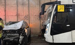 Antalya Havalimanı’nda apron kazası: TGS yolcu otobüsü ile Çelebi aracı çarpıştı