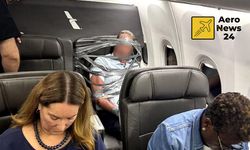 American Airlines Uçağında Olay: Taşkınlık Çıkaran Yolcu Koltuğa Bantlandı