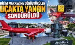 Bilim Merkezine Dönüştürülen Airbus A340 Alevlere Teslim Oldu