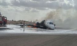 Türkiye’den Libya’ya giden iş jeti Misrata’da kırıma uğradı