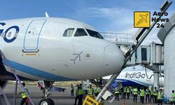 IndiGo Uçağı Srinagar’da VDGS Direğine Çarptı