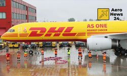 DHL'in pembe kurdeleli Boeing 757'si İstanbul'a indi