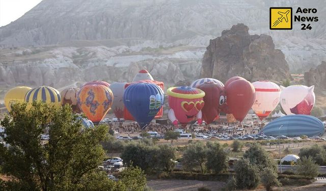 Türkiye'de yılın ilk yarısında 308 bin kişi sıcak hava balonuyla uçtu