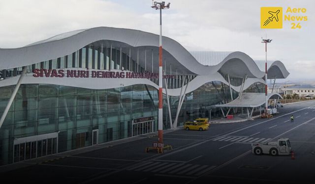 Sivas Nuri Demirağ Havalimanı 5 Ayda 186 Bin Yolcuya Hizmet Verdi