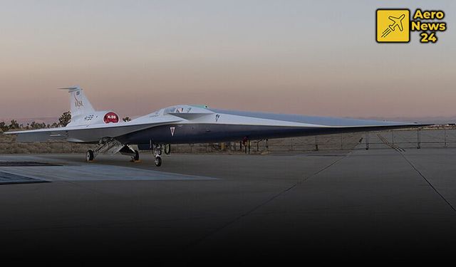 NASA'nın Sessiz Süpersonik Uçağı X-59 Kritik Testlere Hazırlanıyor
