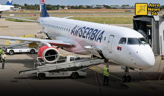 Air Serbia, Filosuna İkinci Embraer E195 Uçağını Kattı