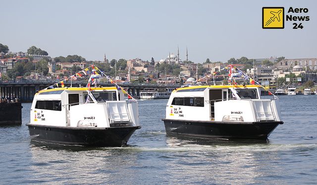 Şehir hatları, deniz dolmuşu ile Bosphorus Boat Show'da