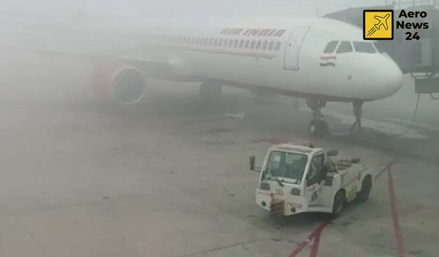 Yeni Delhi’de yoğun sis hava trafiğini vurdu